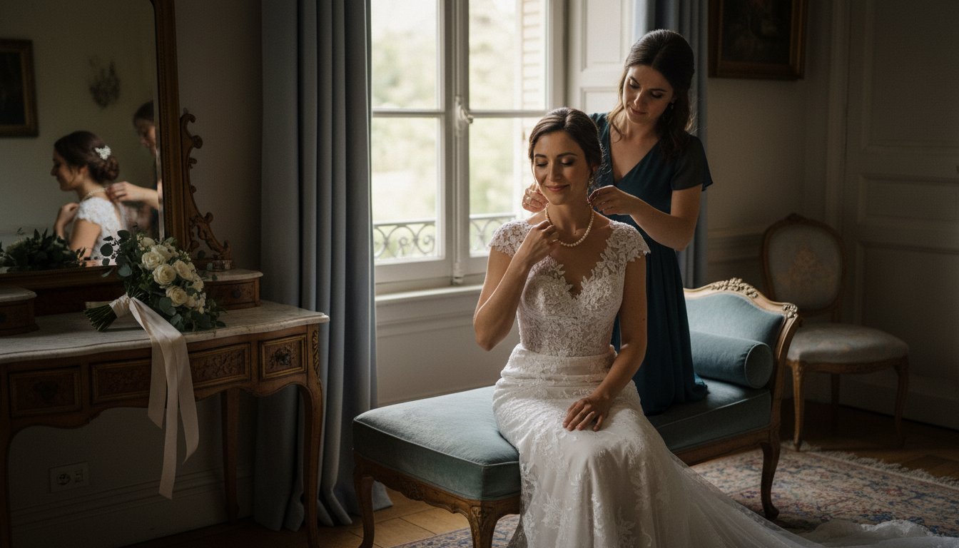 Photo préparatifs mariée : immortaliser l’émotion du prologue de votre mariage