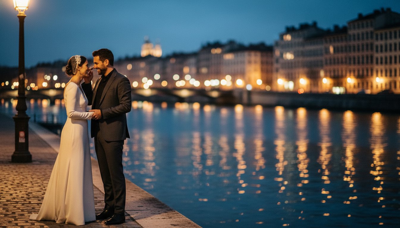 Photographe de Mariage à Lyon : Capturer l&rsquo;Essence de Votre Histoire
