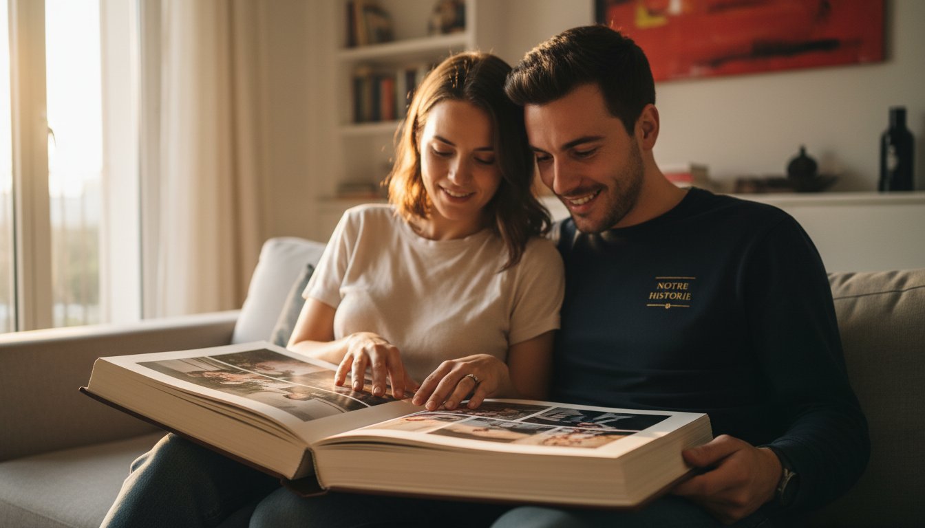 Album photo premium mariage : l’écrin intemporel de votre histoire d’amour