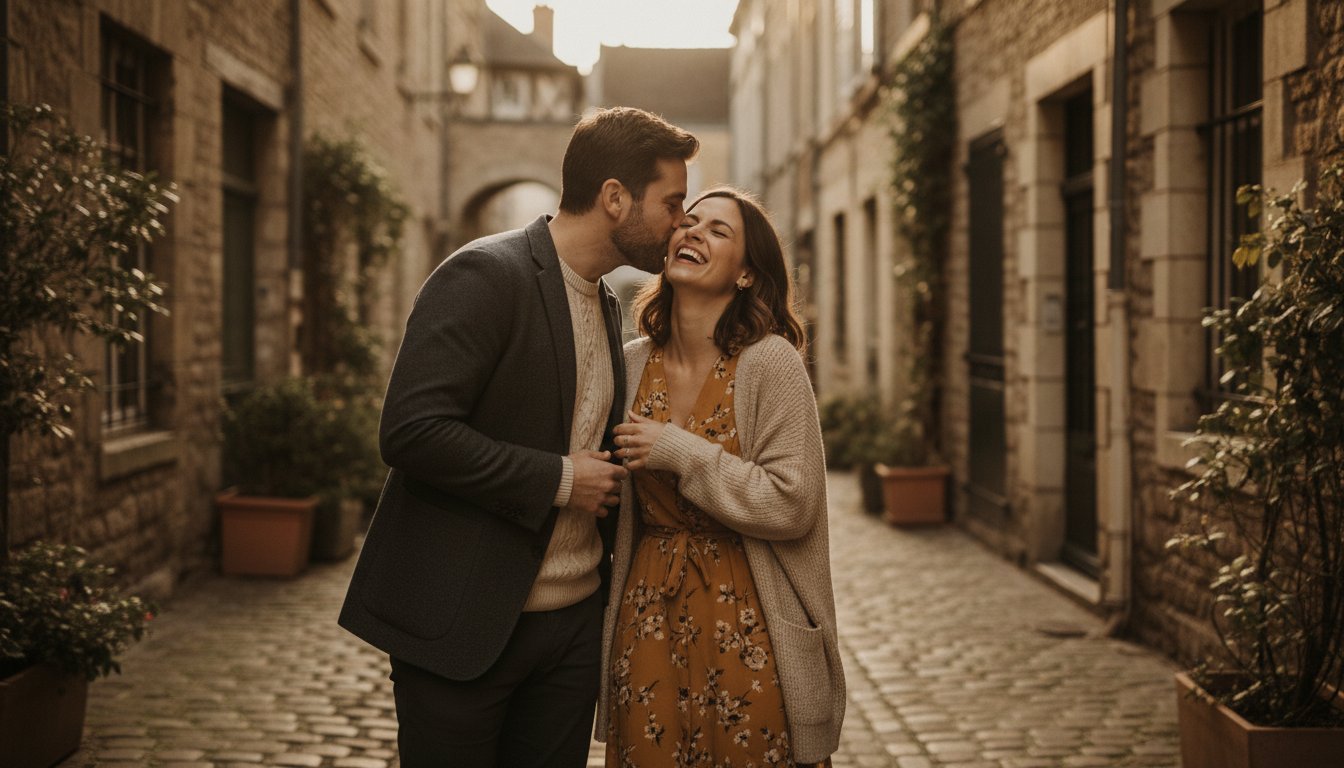 Être à l&rsquo;aise pour vos photos de couple : Le guide pour des souvenirs naturels et élégants